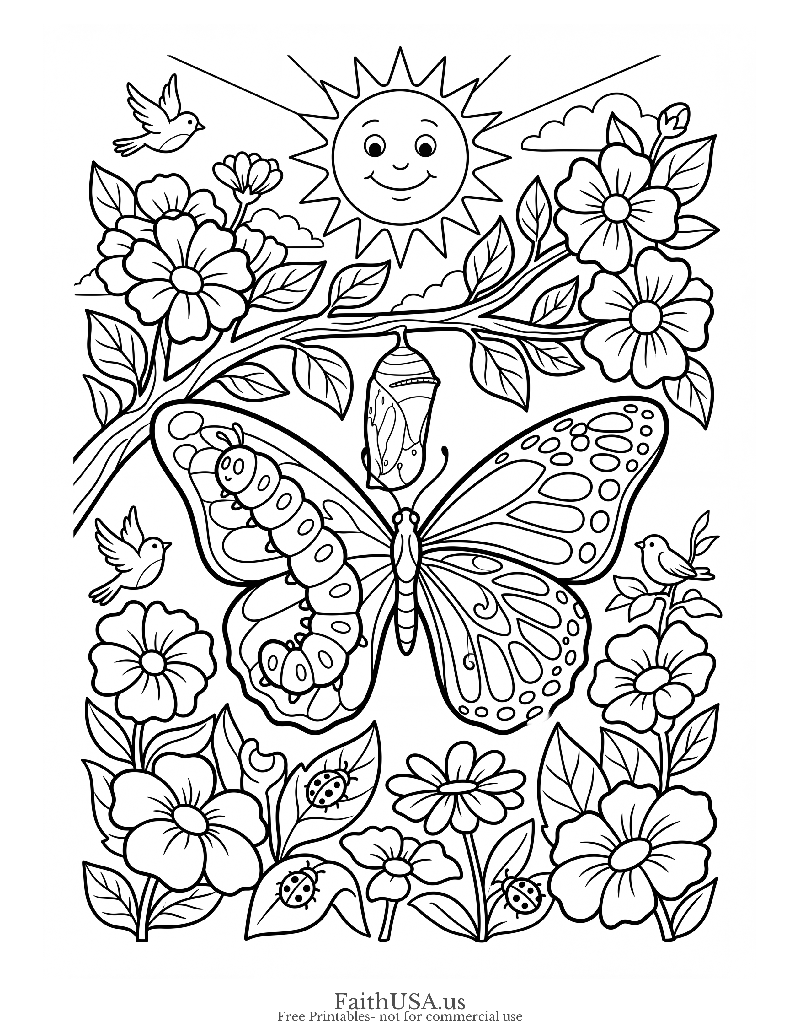 Romans 12:2 (Simple) - Free printable bible verse coloring page